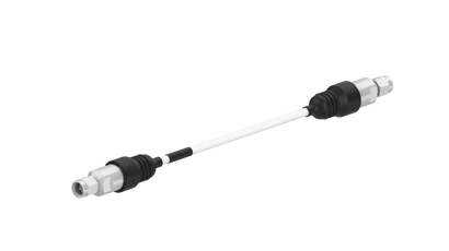 Standard Plenum Jumper,  ø3.65 mm, 6 GHz, SMA (male), SMA (male), 50 Ohm