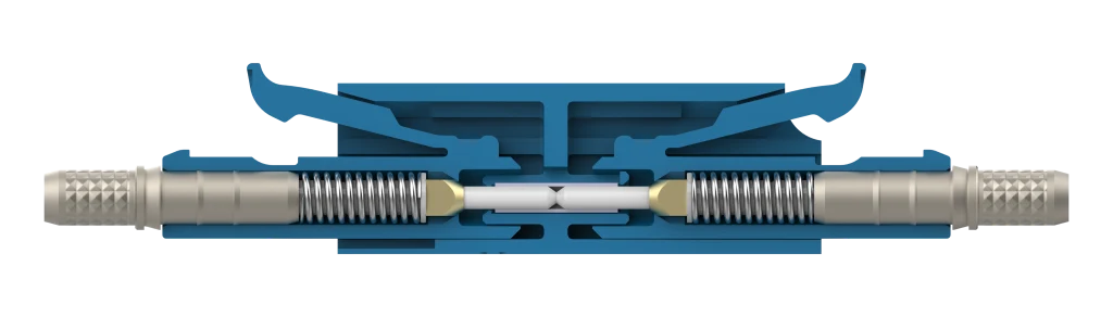 LC mated connector