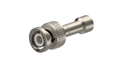 COAXIAL CONNECTOR, BNC, 50 Ohm, Straight cable plug (male)