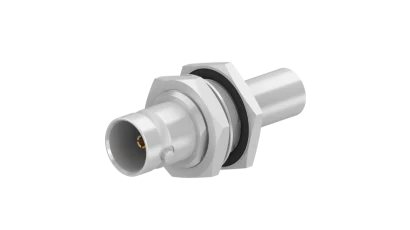 COAXIAL CONNECTOR, BNC, 75 Ohm, Straight bulkhead cable jack (female)