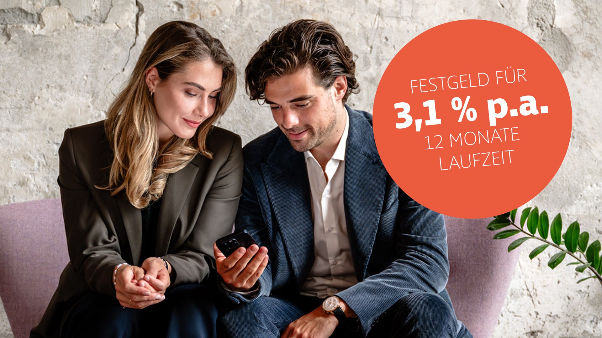 Online Festgeld-Aktion 2026: 3,10 % p.a. für 12 Monate | Hypo Vorarlberg