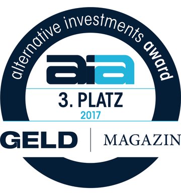3. Platz bei den alternativen investment awards, Jahr 2017