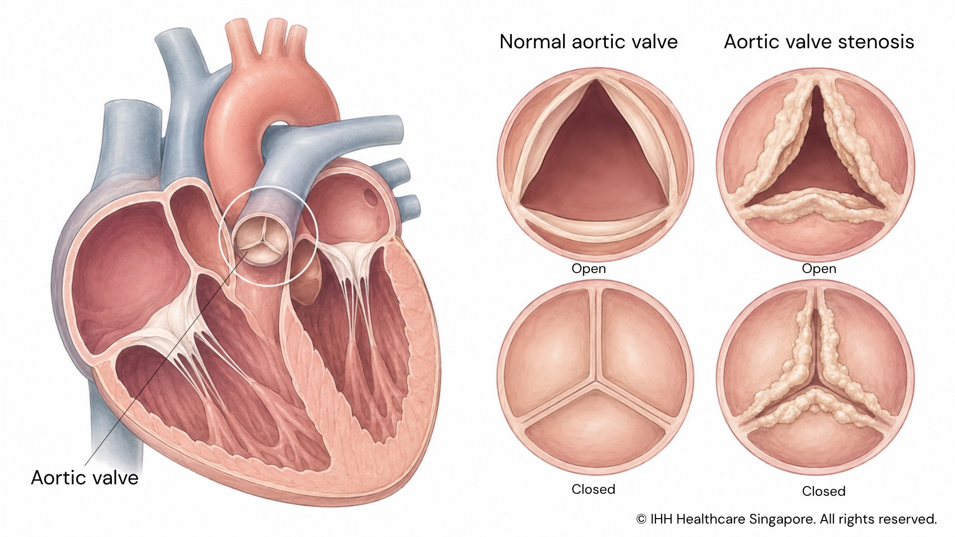 What is aortic valve stenosis