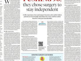 Pushing 90 they chose surgery to stay independent Pushing 90 they chose surgery to stay independent