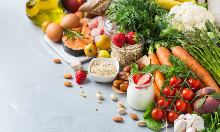 What is a heart healthy diet Healthy Fresh Food Ingredients for Balanced Diet