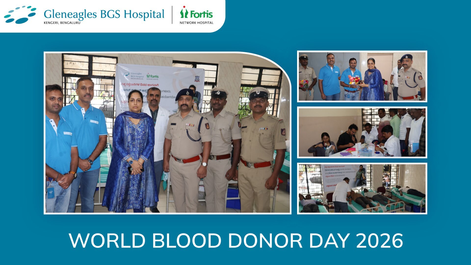 World Blood Donors Day 2026 - Police