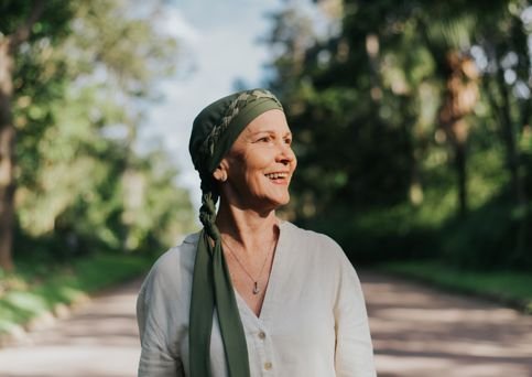 Patient with improved quality of life post-proton therapy