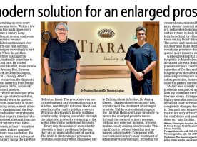 A modern solution for an enlarged prostate A modern solution for an enlarged prostate