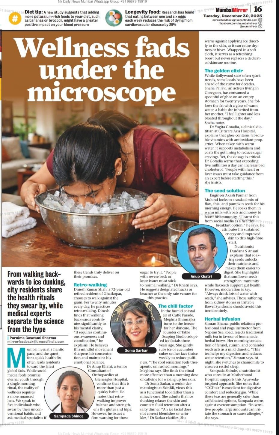 Wellness fads under the microscope