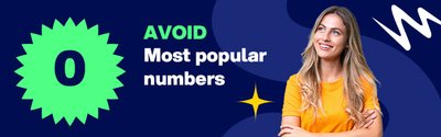 Avoid most popular numbers