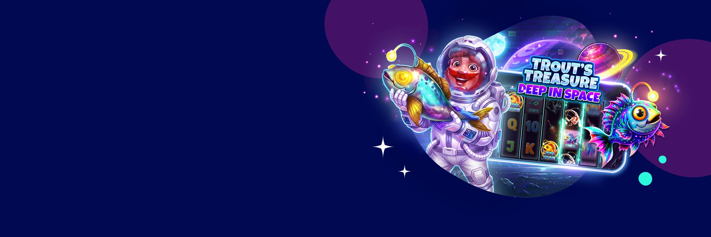 Exclusive game - Trout's Treasure - Deep In Space