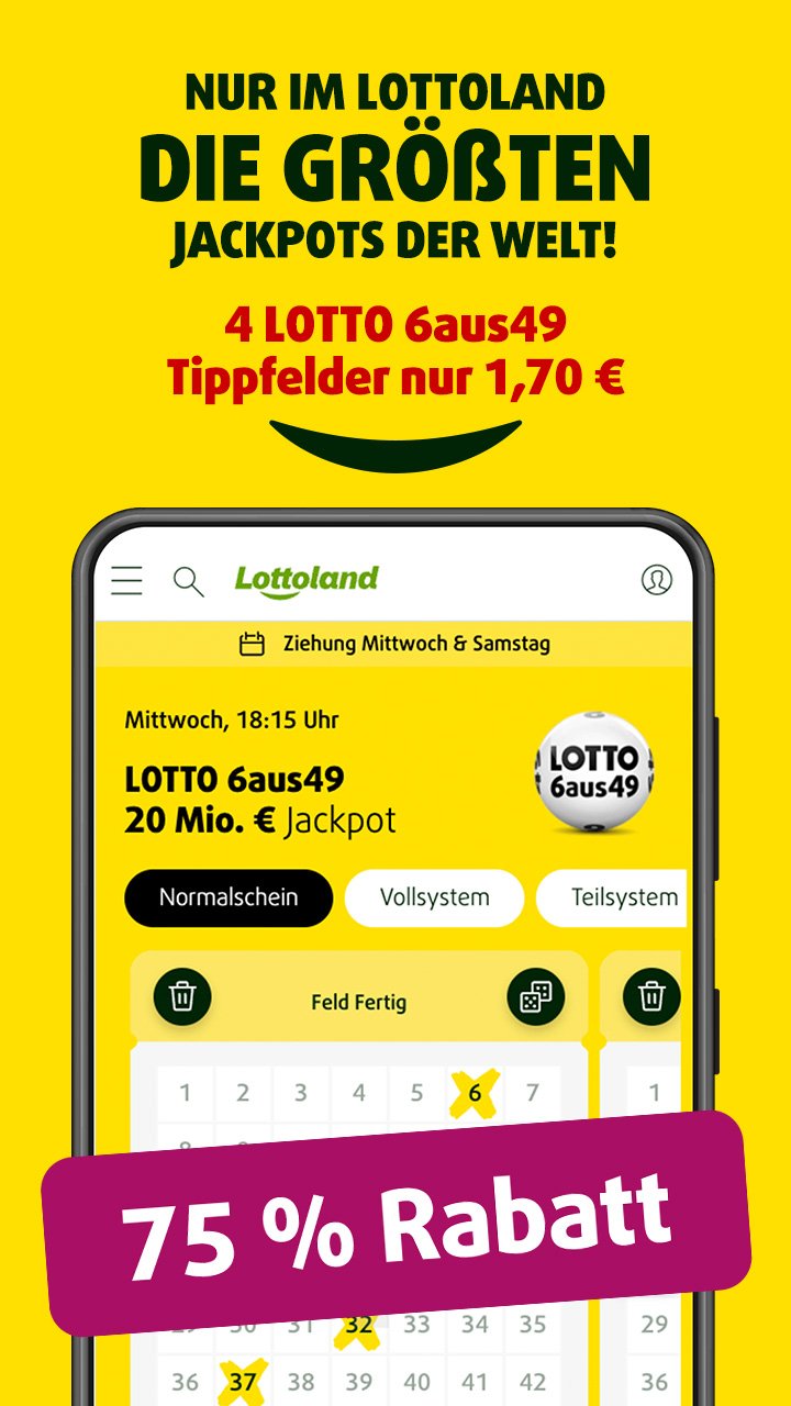 Lottoland App Promo 2