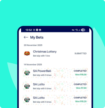 Lottoland app screenshot