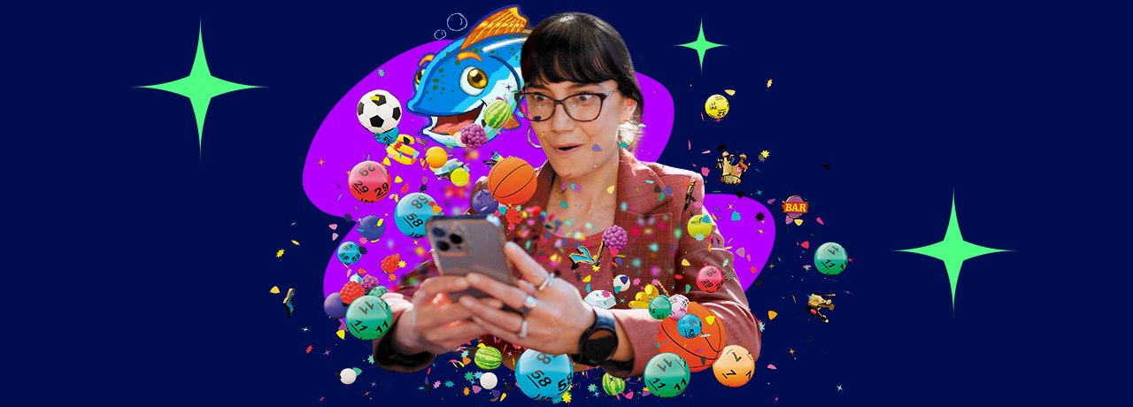 Fishin' Frenzy Even Bigger Fish game logo