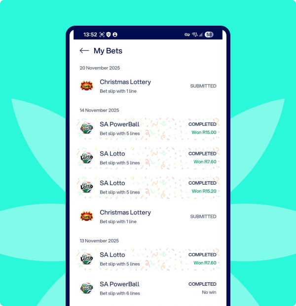 Lottoland app screenshot