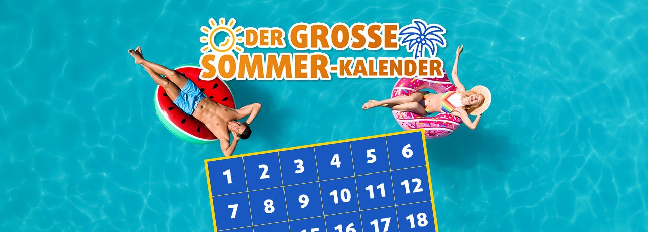 Der grosse Sommer-Kalender
