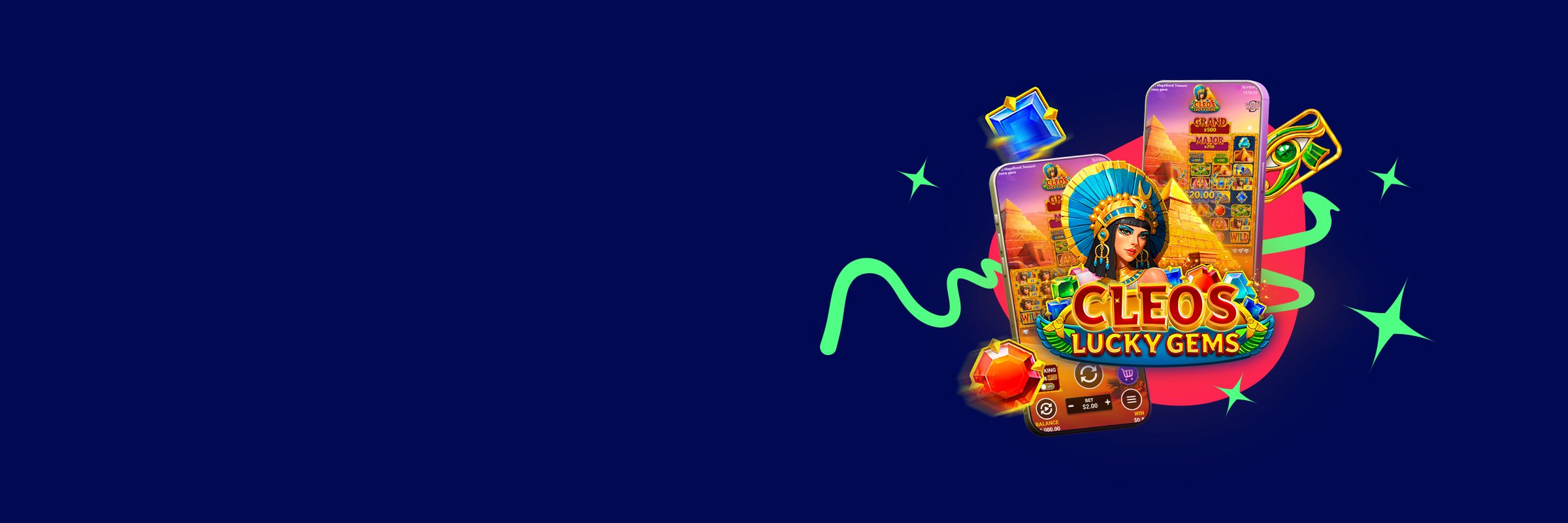 Exclusive game - Cleo’s Lucky Gems
