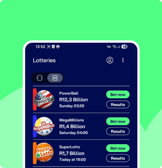 Lottoland app screenshot