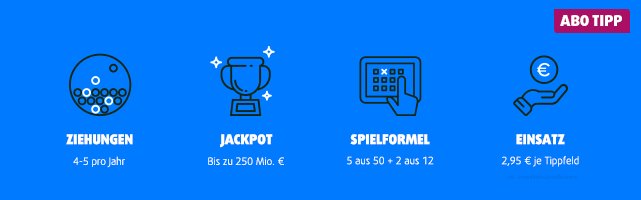 EuroMillions Infografik mit allen Ziehungsdetails