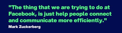 "The thing that we are trying to do at Facebook, is just help people connect and communicate more efficiently." - Quote by Mark Zuckerberg