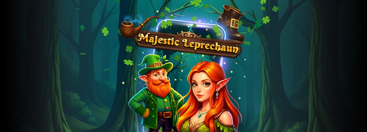 Bildschirmfoto vom Spiel Majestic Leprechaun
