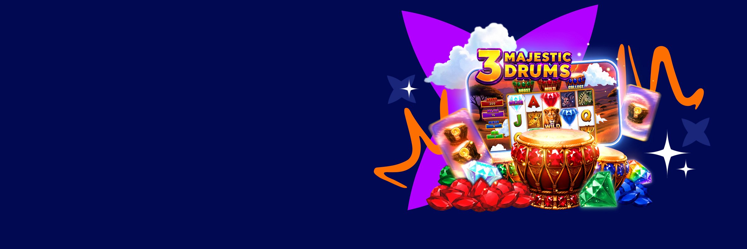Exclusive game - 3 Majestic Drums