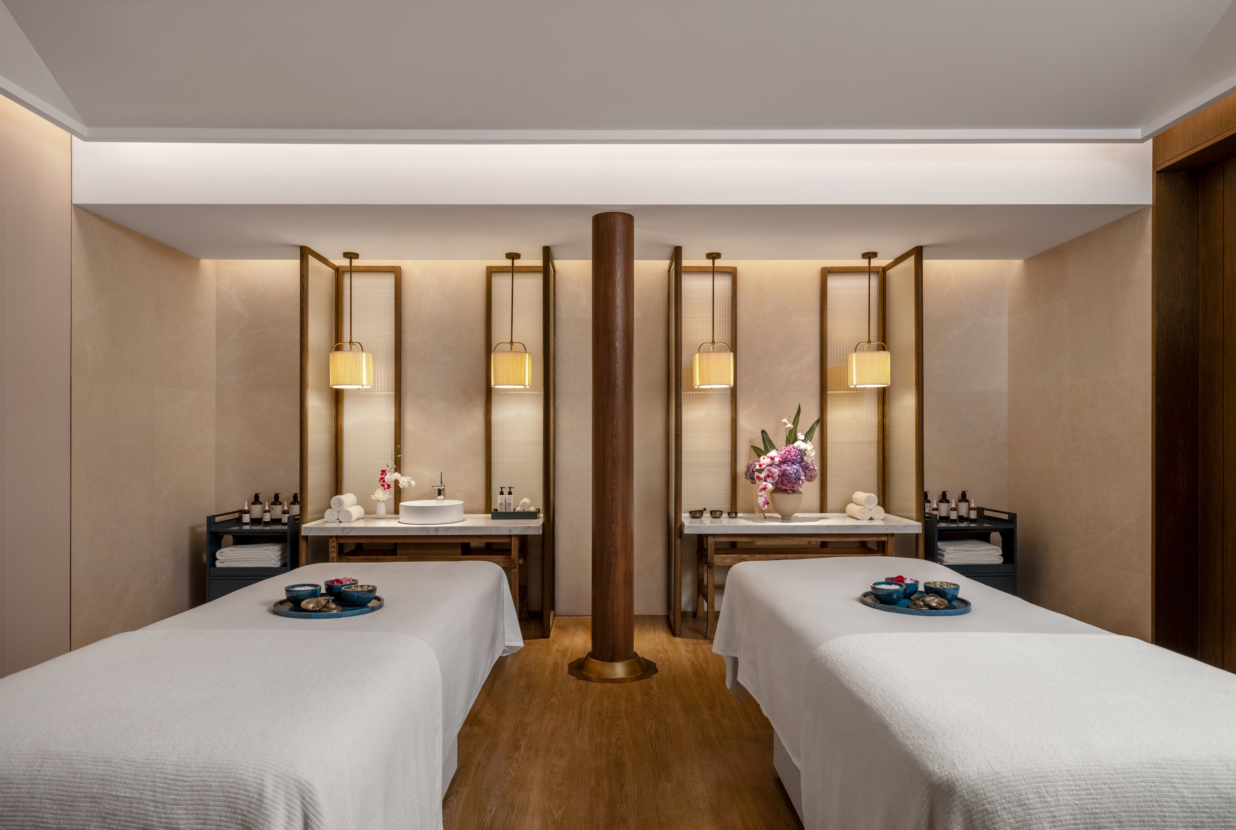 Spa Treatment Room at Mandarin Oriental Qianmen, Beijing