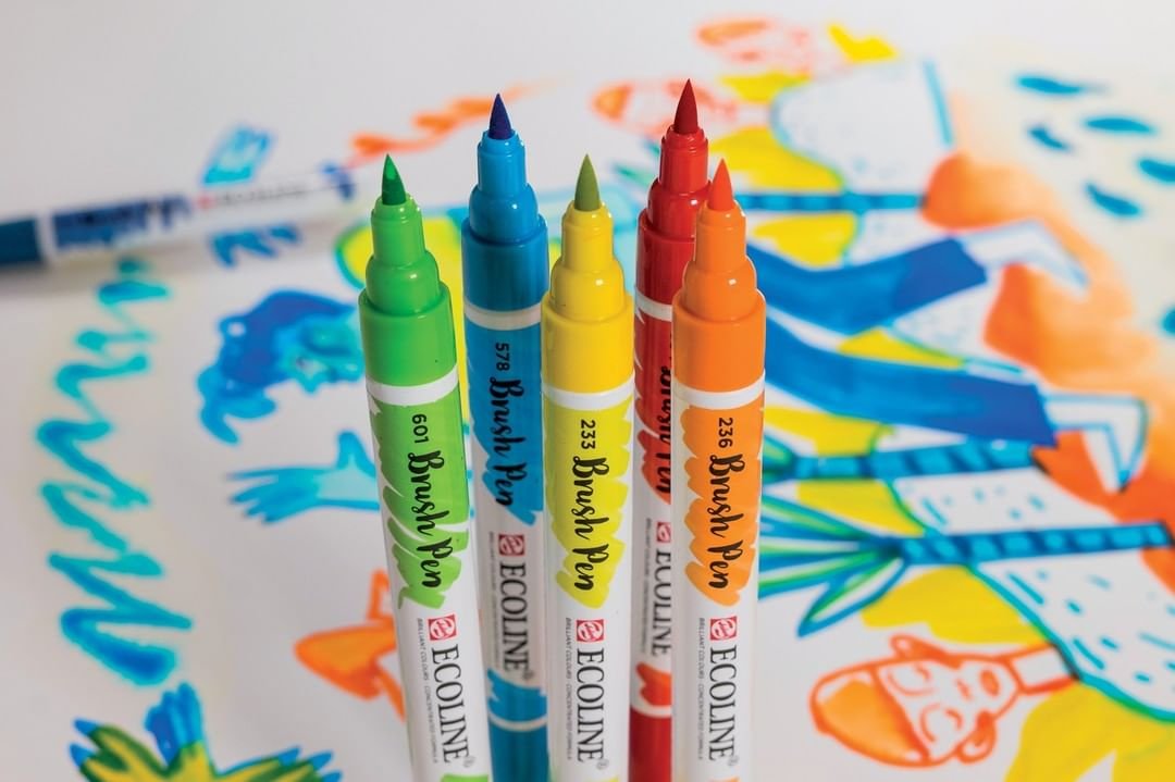 Brush Pen Vergleich: Die 5 besten Pinselstifte für Anfänger