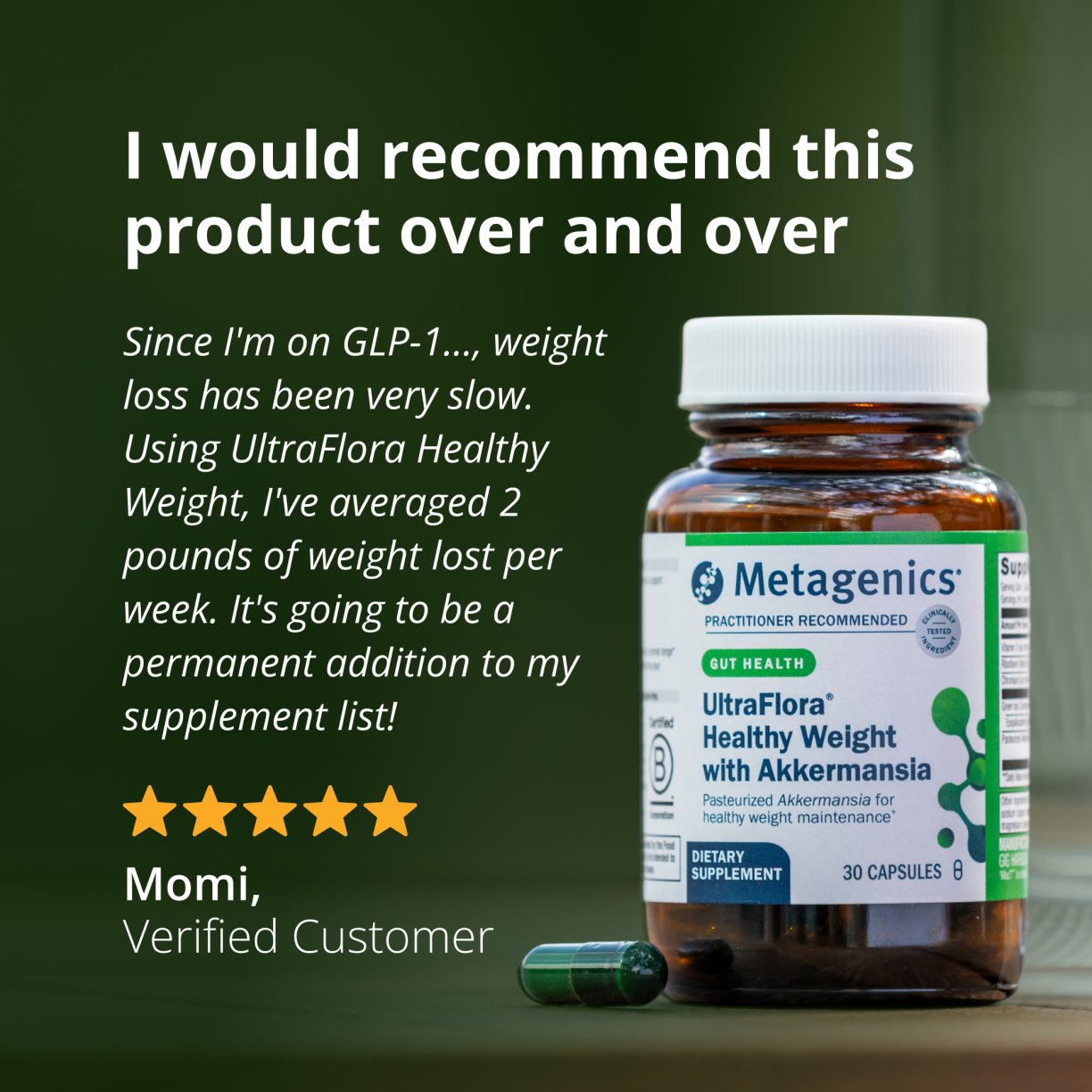 UltraFlora® Healthy Weight with Akkermansia 5