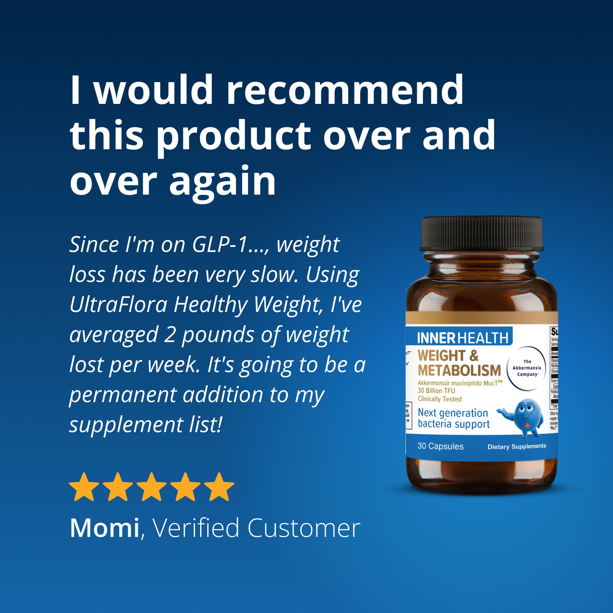 InnerHealth Weight & Metabolism Probiotic 4