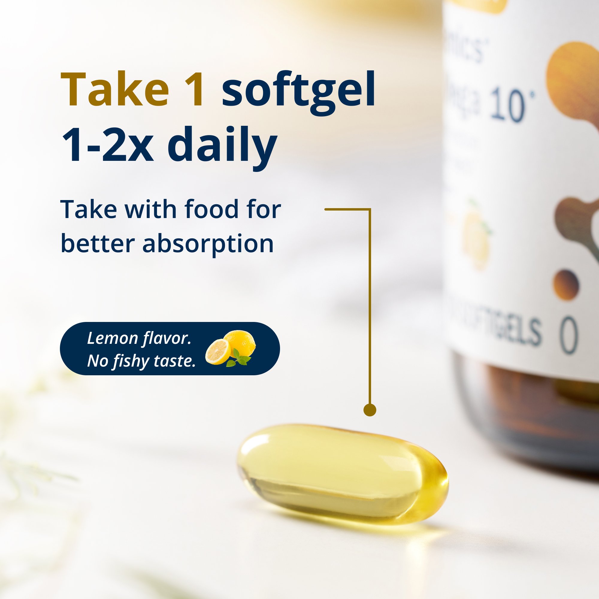 OmegaGenics® Fish Oil Mega 10® 1