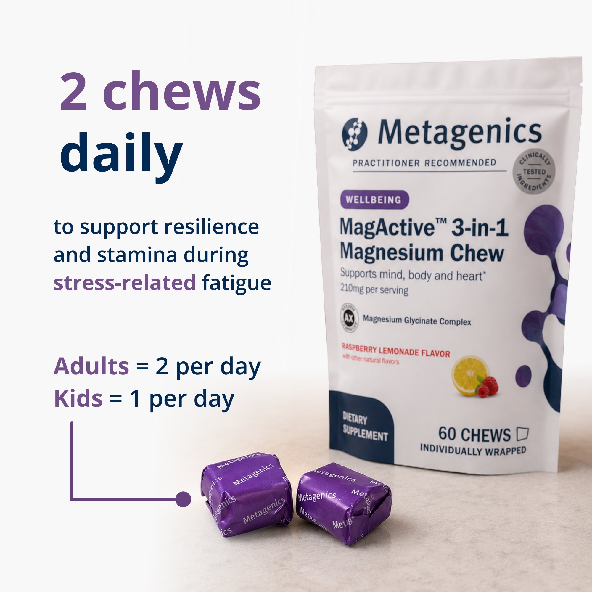 MagActive™ 3-in-1 Magnesium Chews 1