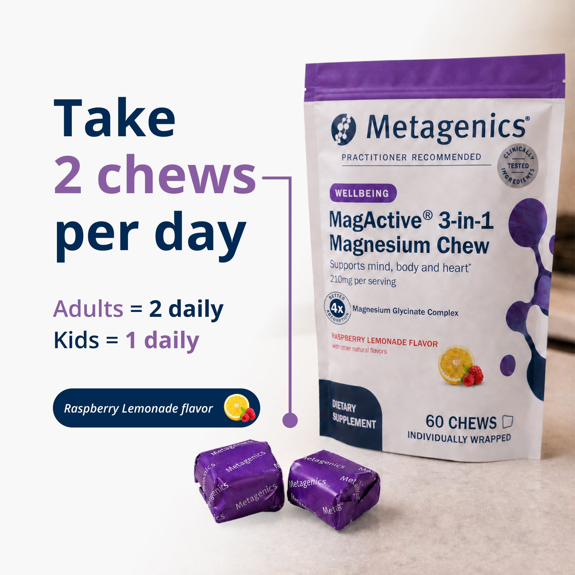 MagActive™ 3-in-1 Magnesium Chews 1