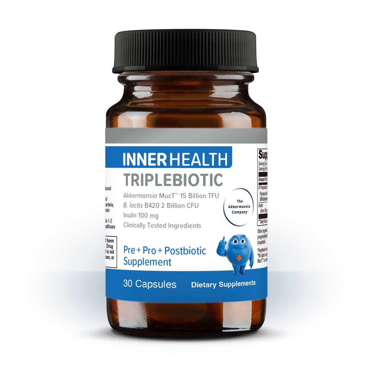 InnerHealth Triplebiotic with Akkermansia 0