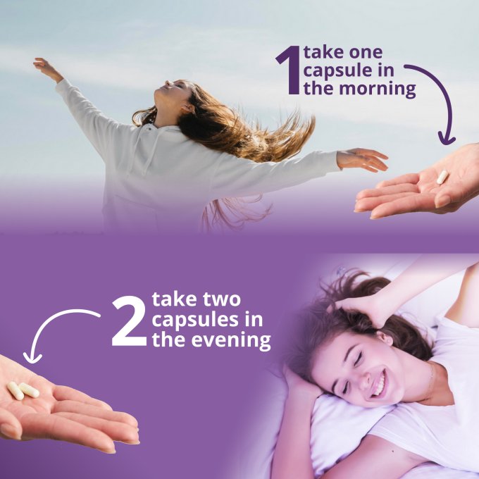 Magnesium L-threonate dosage instructions: take one capsule in the morning and two capsules in the evening.