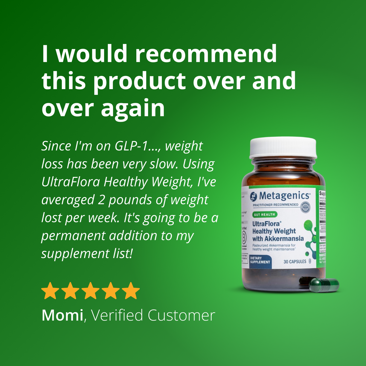 UltraFlora® Healthy Weight with Akkermansia 4