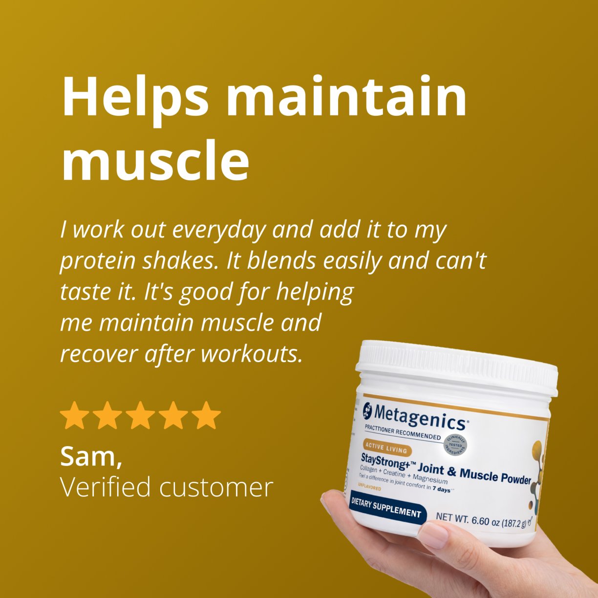 StayStrong+™ Joint and Muscle Powder 4
