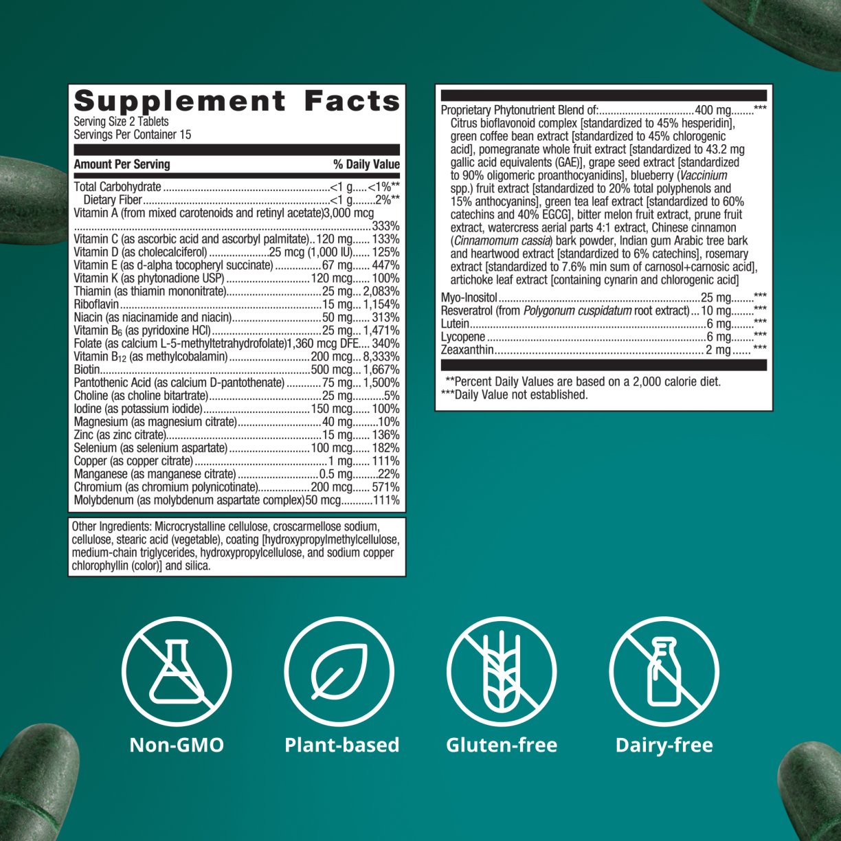 PhytoMulti® Multivitamin 6