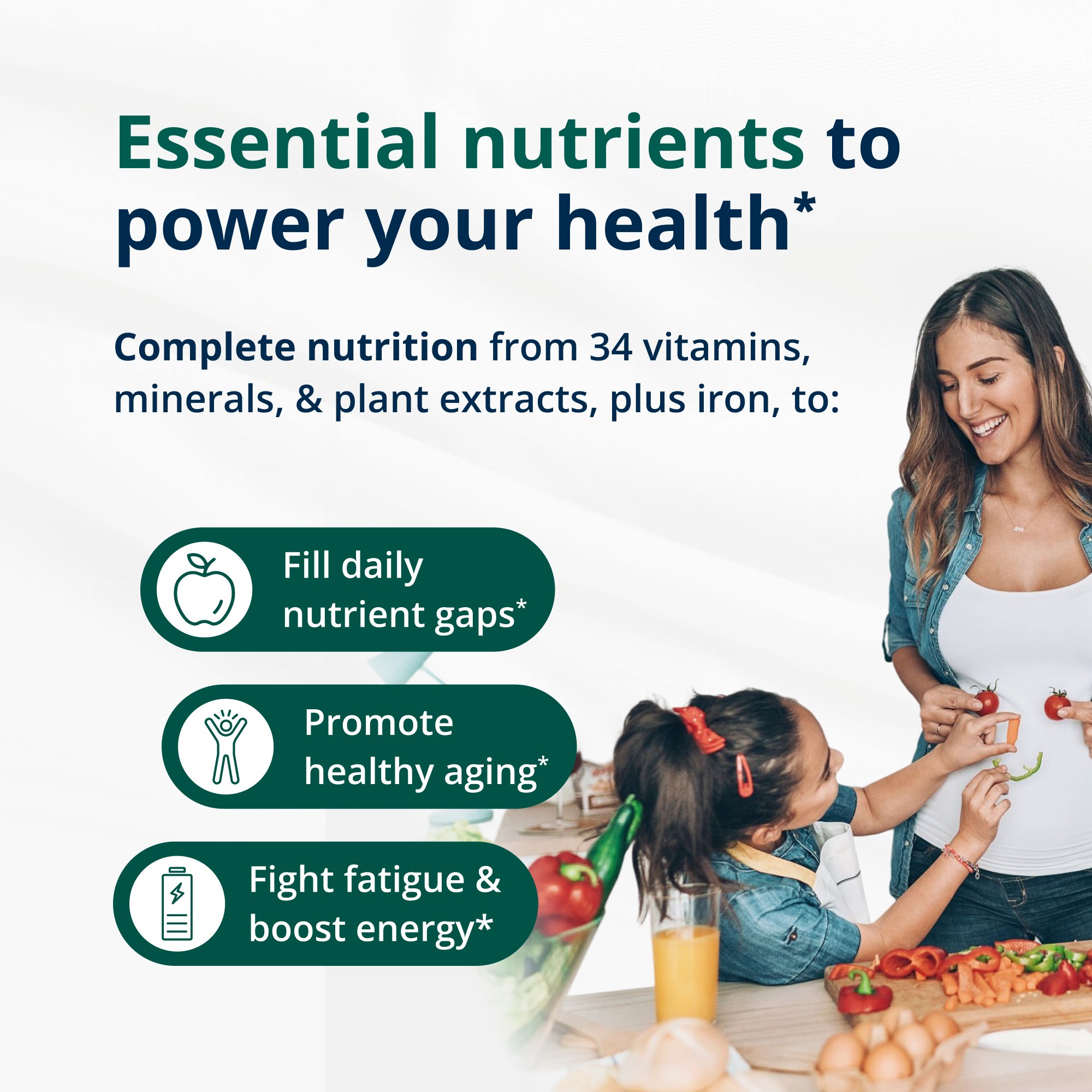 PhytoMulti® Multivitamin with Iron 2