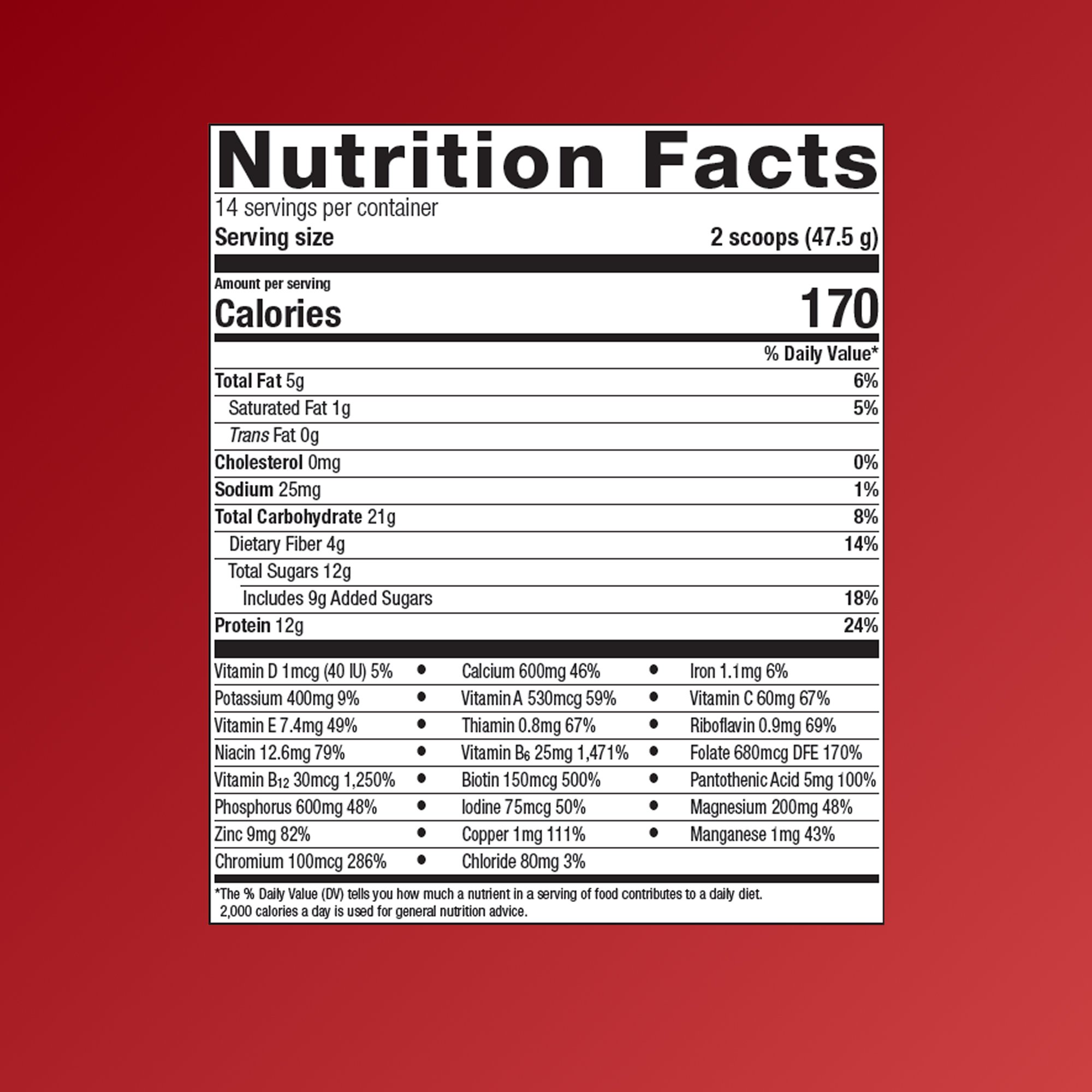 Essential Nutrition Shake 1