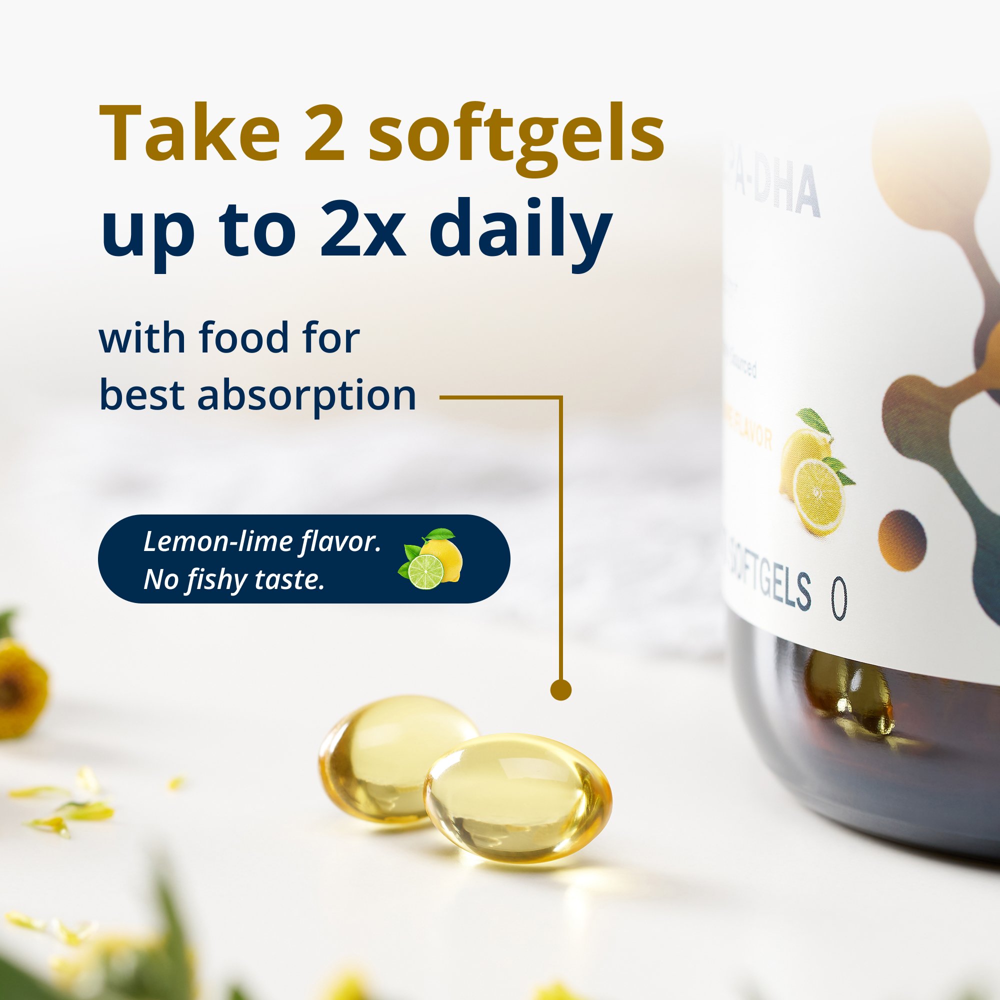 OmegaGenics® Fish Oil EPA-DHA 300 mg 1