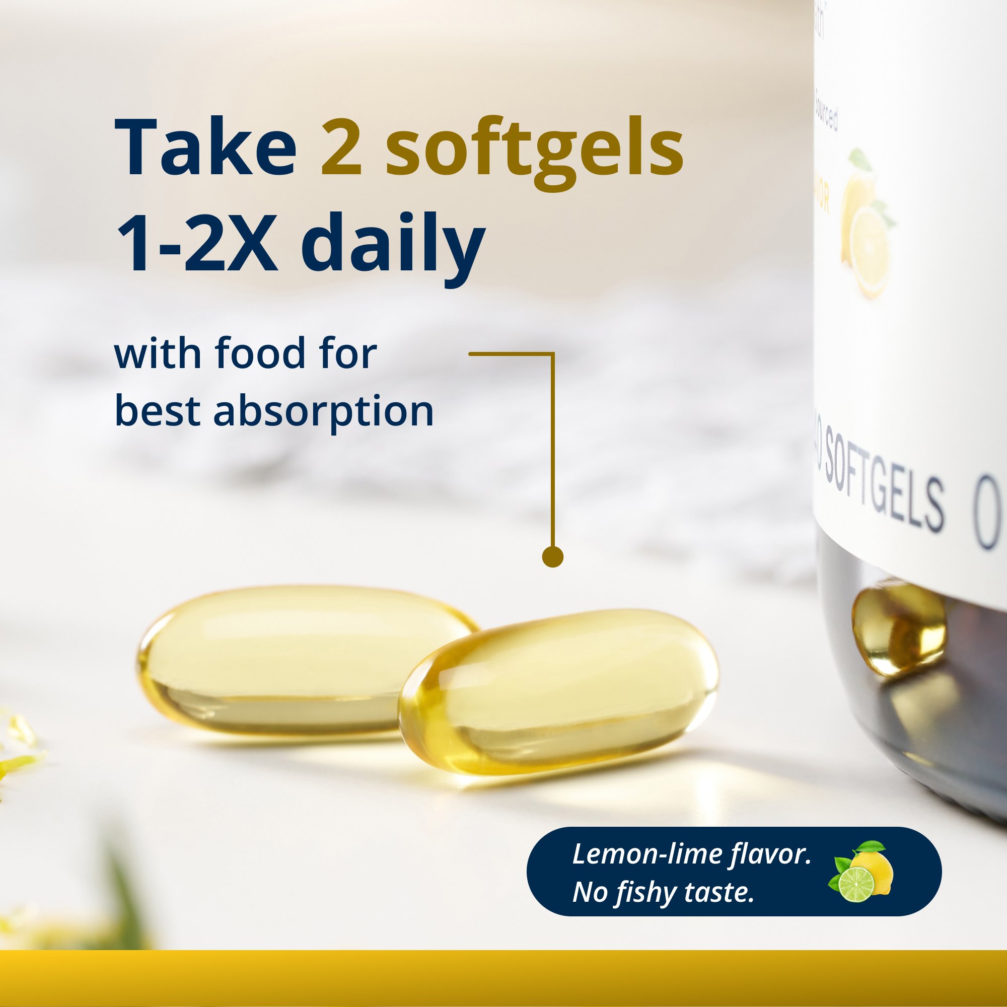 OmegaGenics® Fish Oil EPA-DHA 720 mg 1