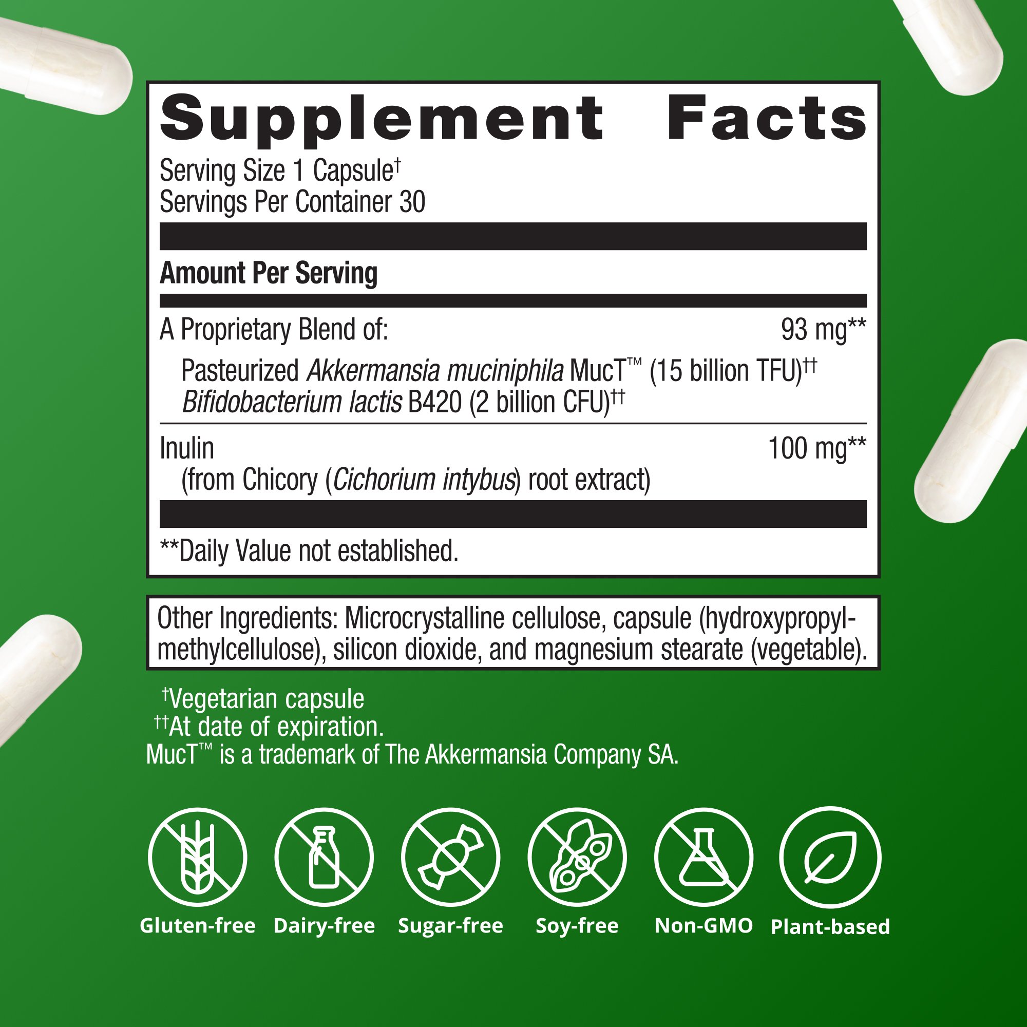 UltraFlora® Triplebiotic with Akkermansia 7