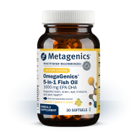 OmegaGenics® 5-in-1 Fish Oil 1000 mg EPA-DHA 0