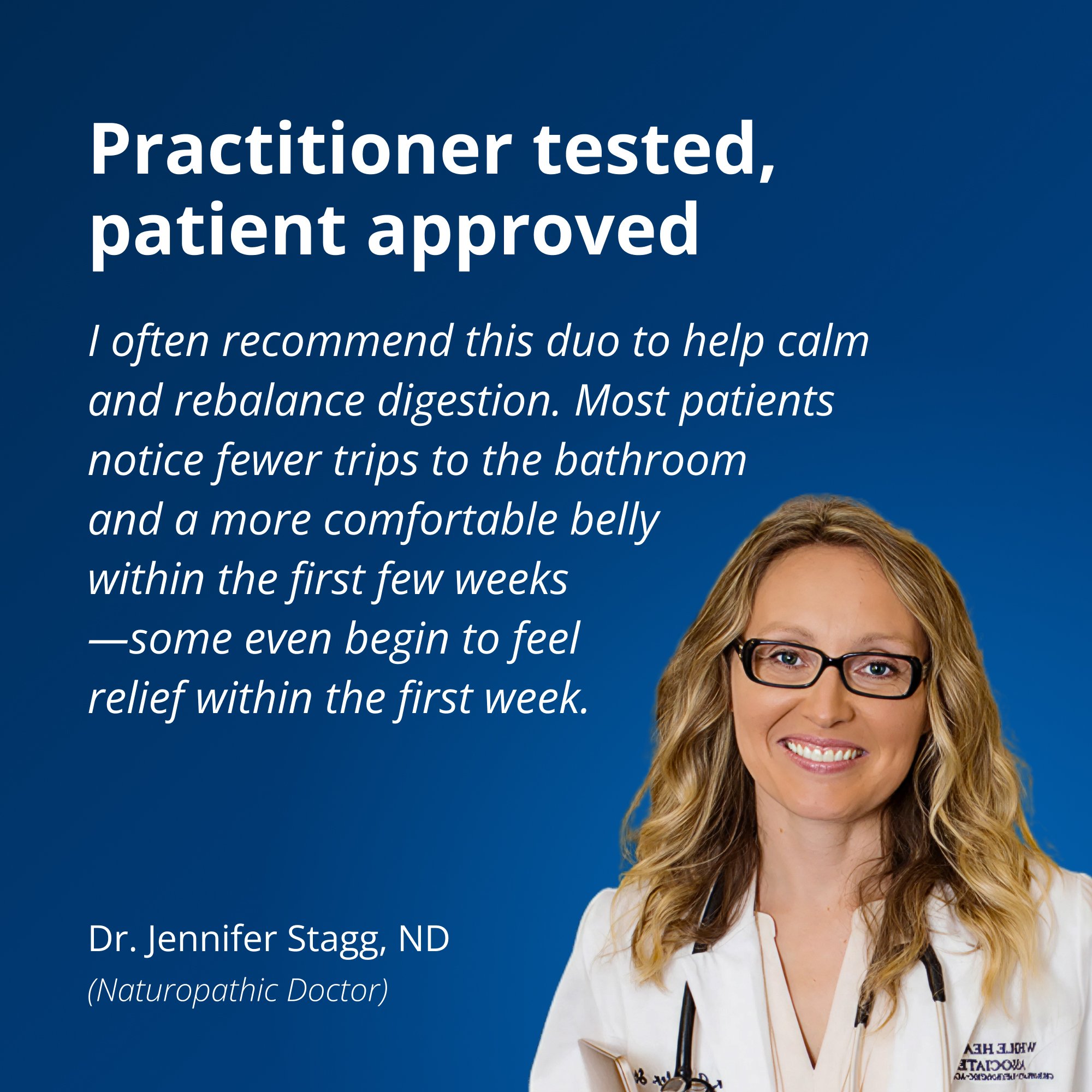 Gut Relief Duo for Occasional Bowel Distress by Dr. Jennifer Stagg, ND 4