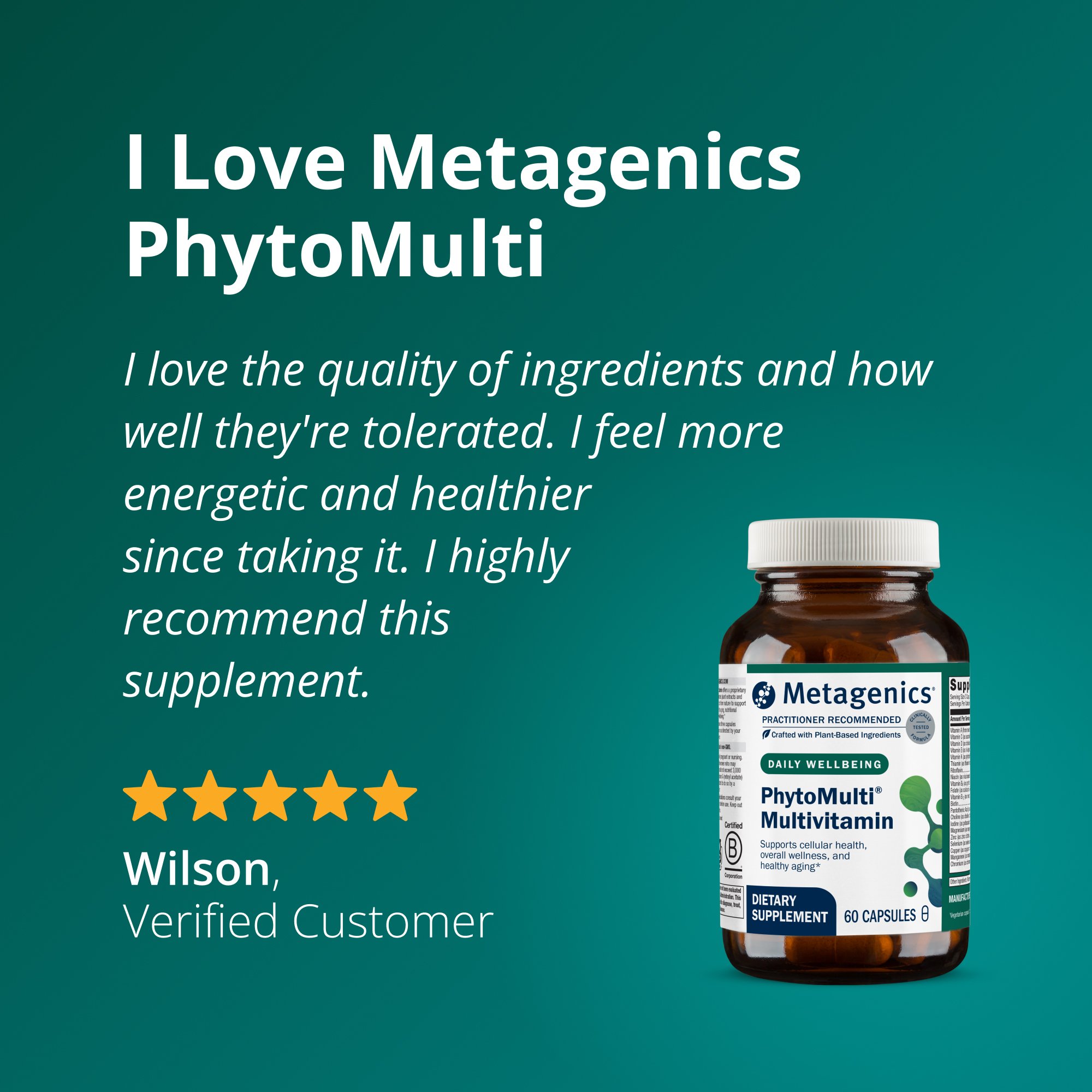 PhytoMulti® Multivitamin Capsules 4