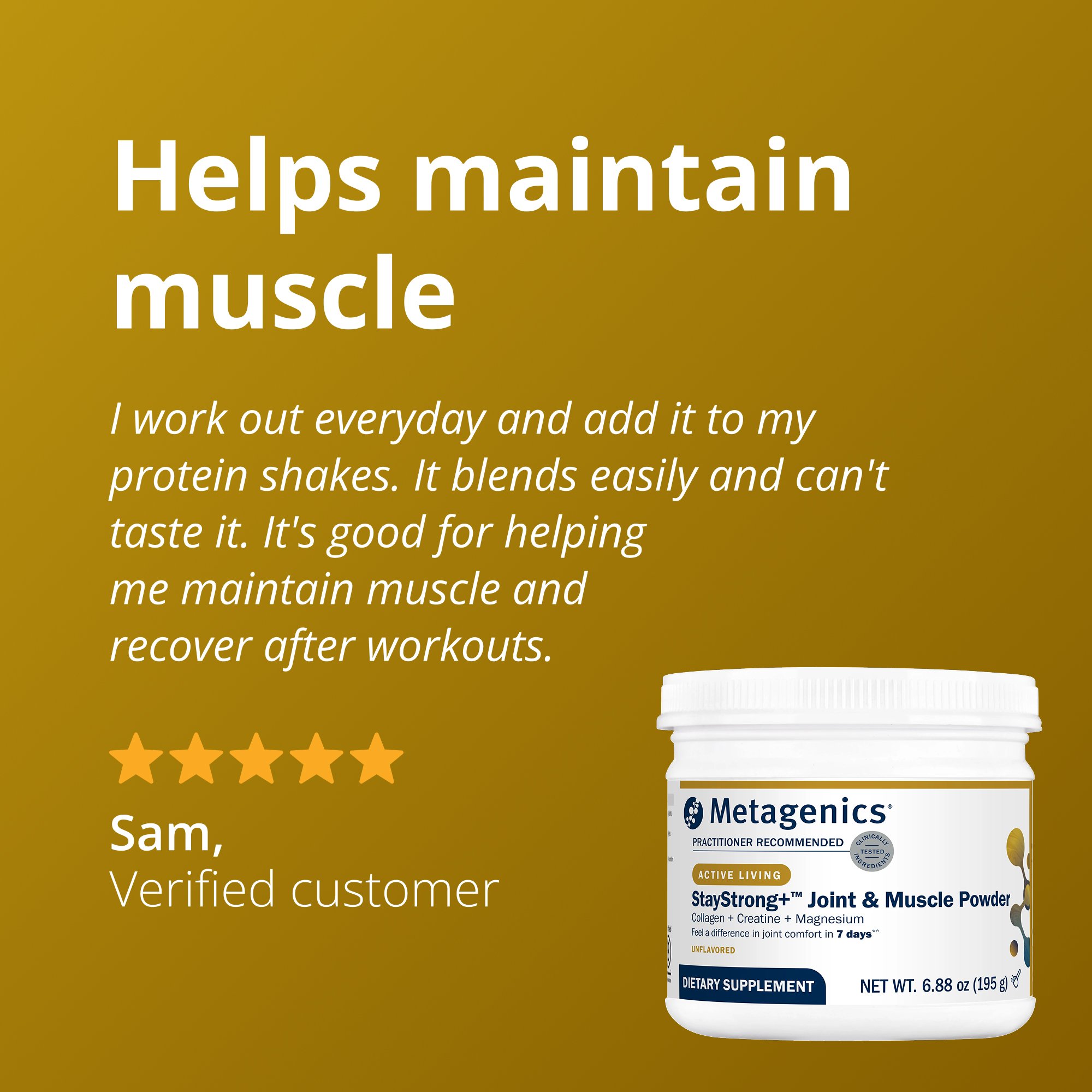 StayStrong+ Joint and Muscle Powder 4