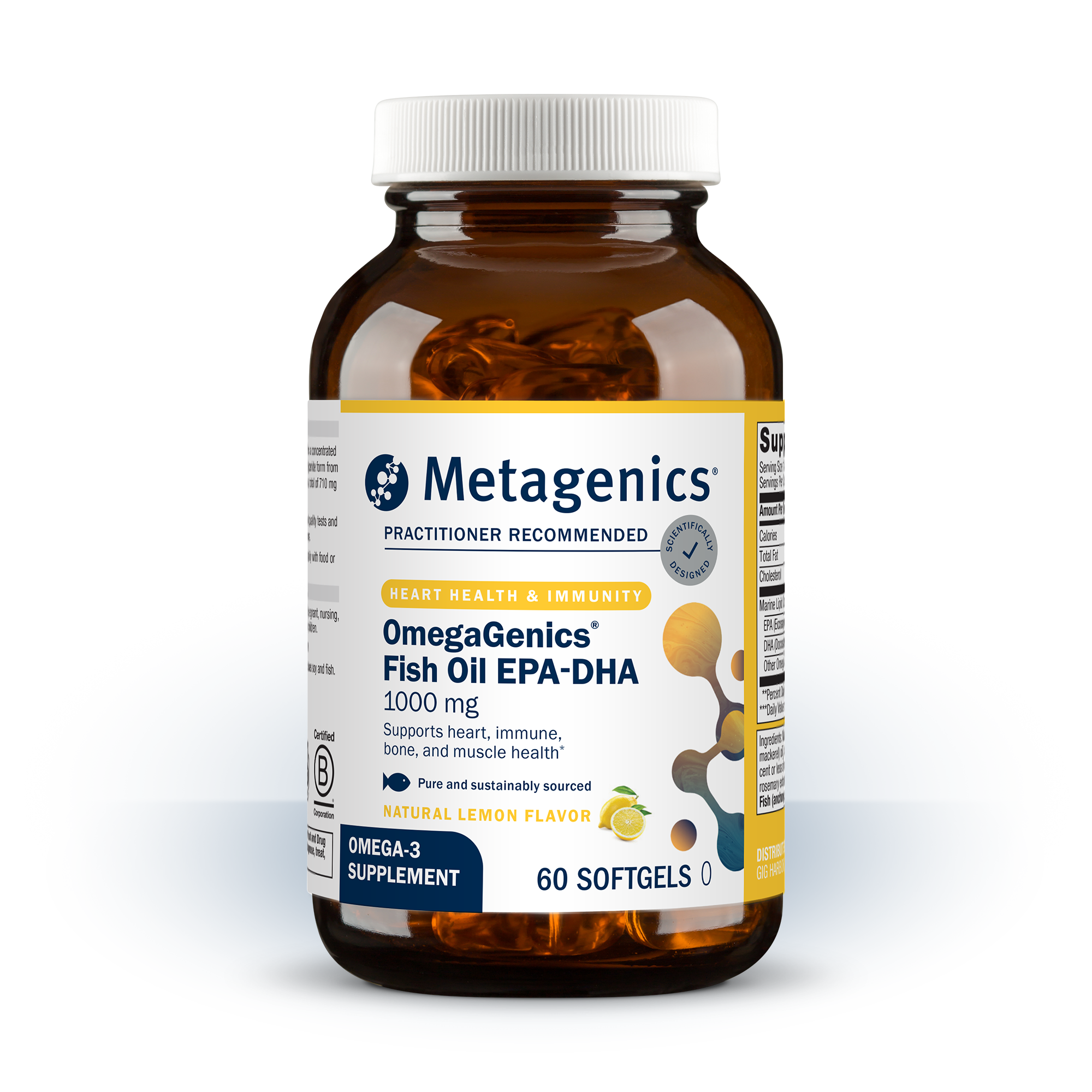 OmegaGenics® Fish Oil EPA-DHA 1000 mg