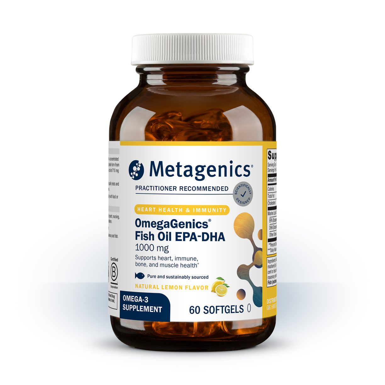OmegaGenics® Fish Oil EPA-DHA 1000 mg 0