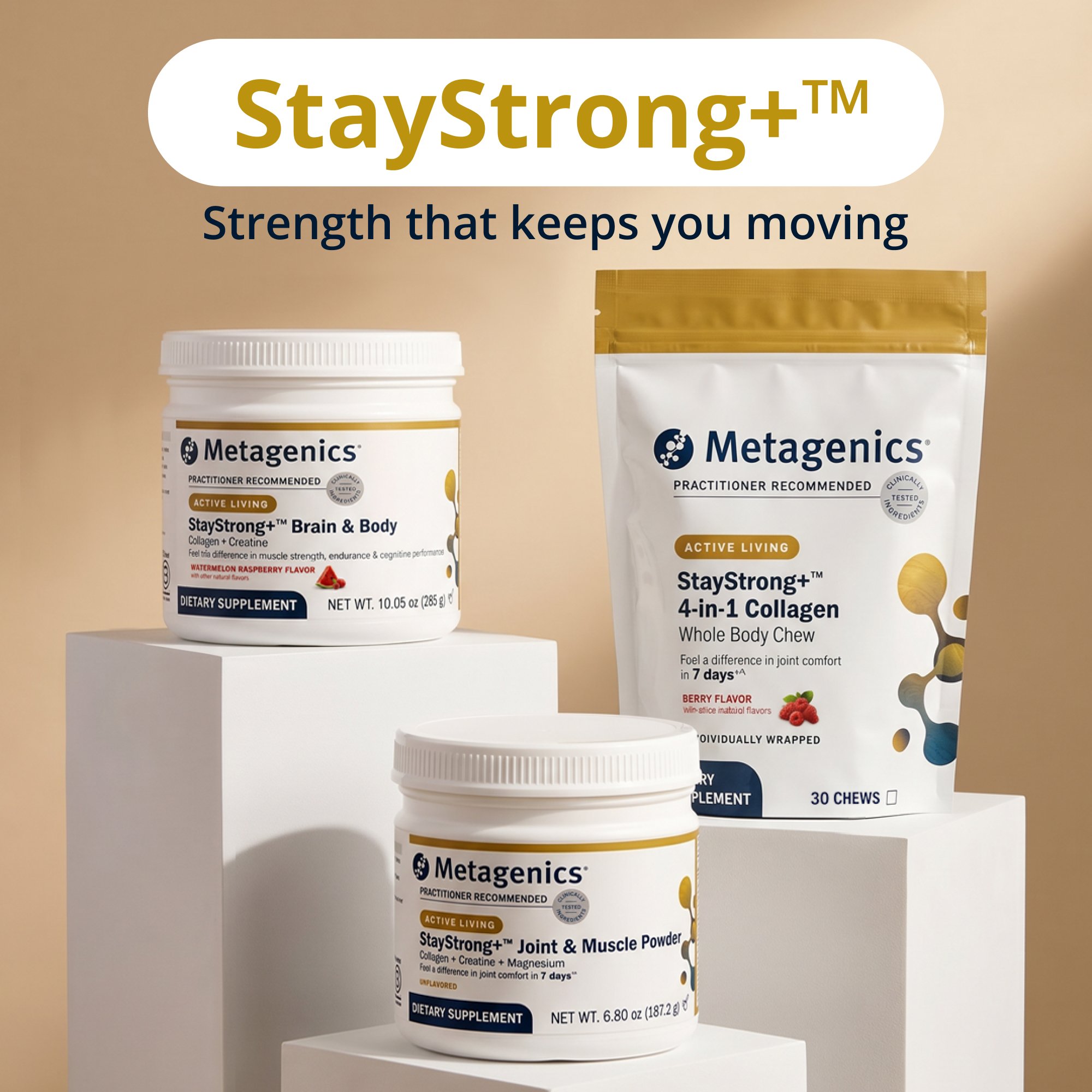 StayStrong+™ Brain and Body Collagen and Creatine Powder 7